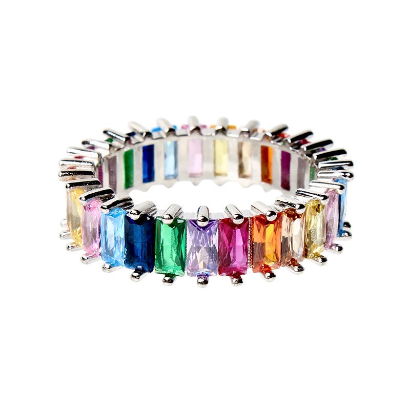 Dorian Grey, Iconic Multicolor Eternity Band