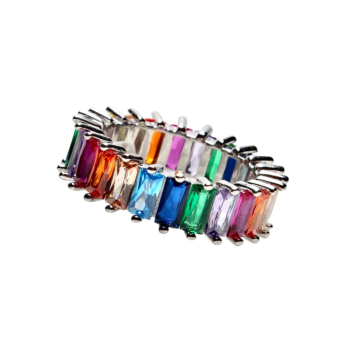 Dorian Grey, Iconic Multicolor Eternity Band