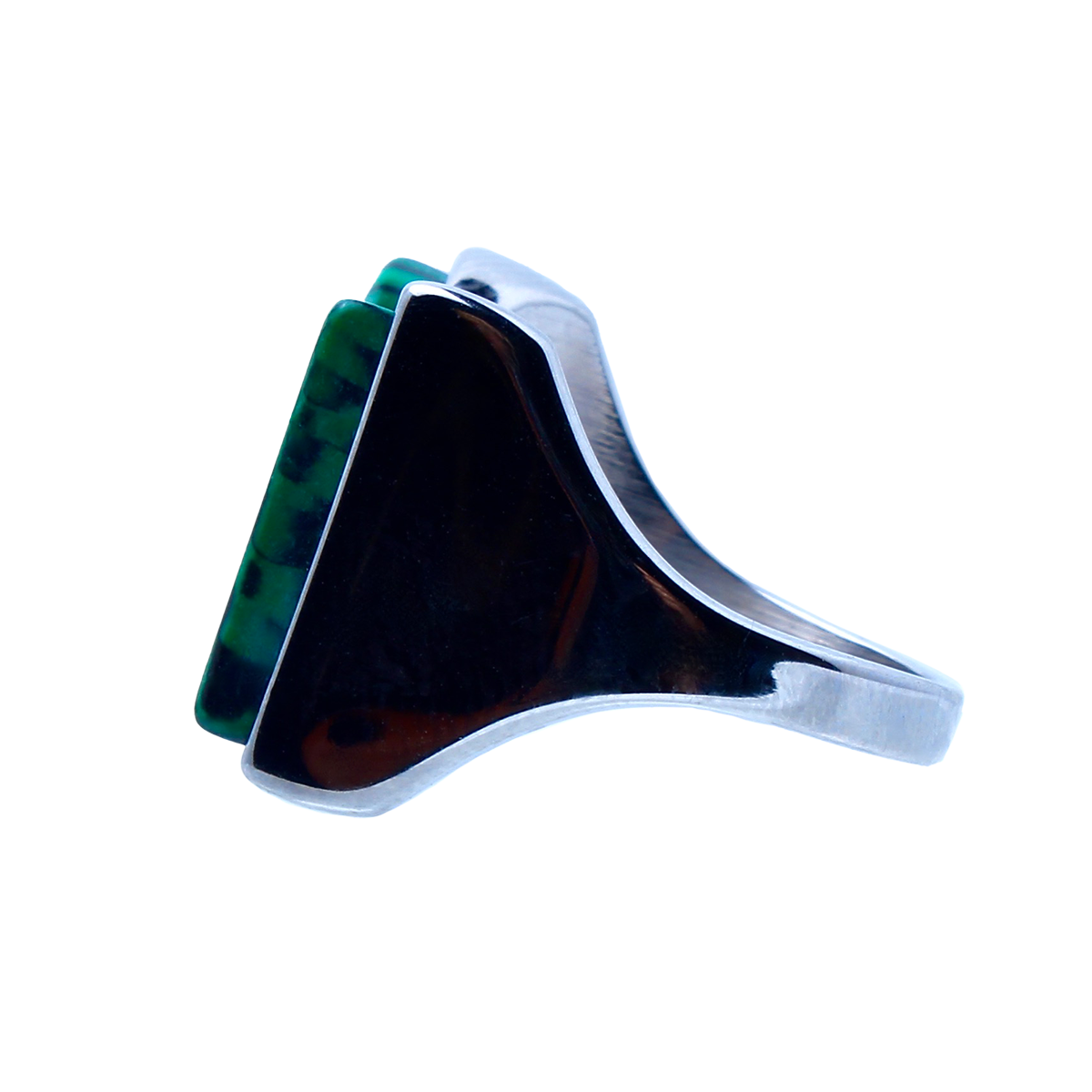 PALM CANYON, Twin Malachite Stones Set Band