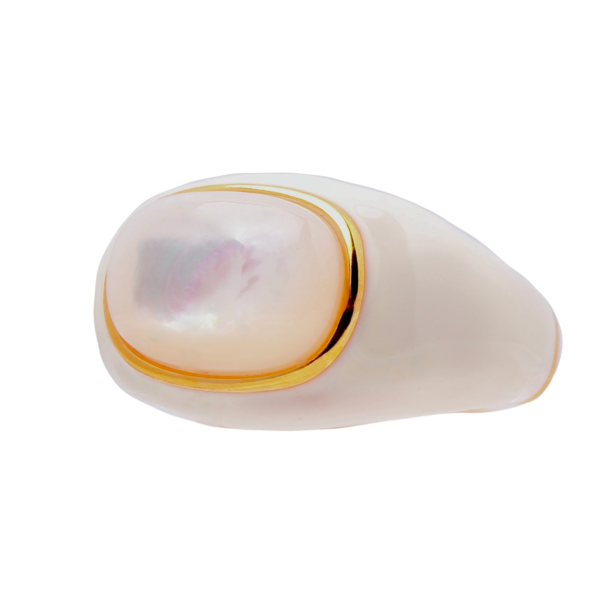 Ingleside Inn – Mini Creamy White Cabochon