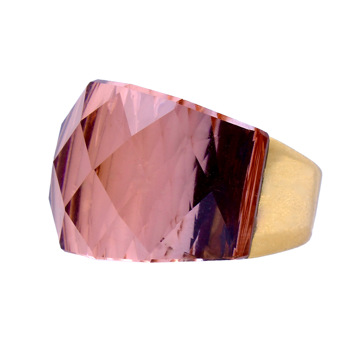 La Mirage, Oversized Le Rose Crystal Sculptural Cocktail Ring