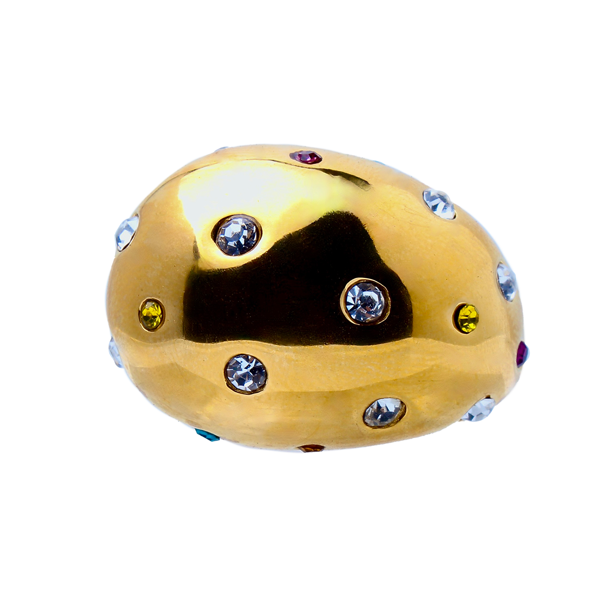 The Monkey Tree, Opulent Sculptural Gold Ring
