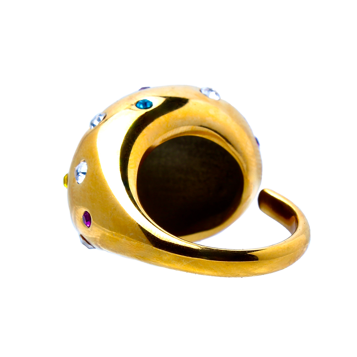 The Monkey Tree, Opulent Sculptural Gold Ring