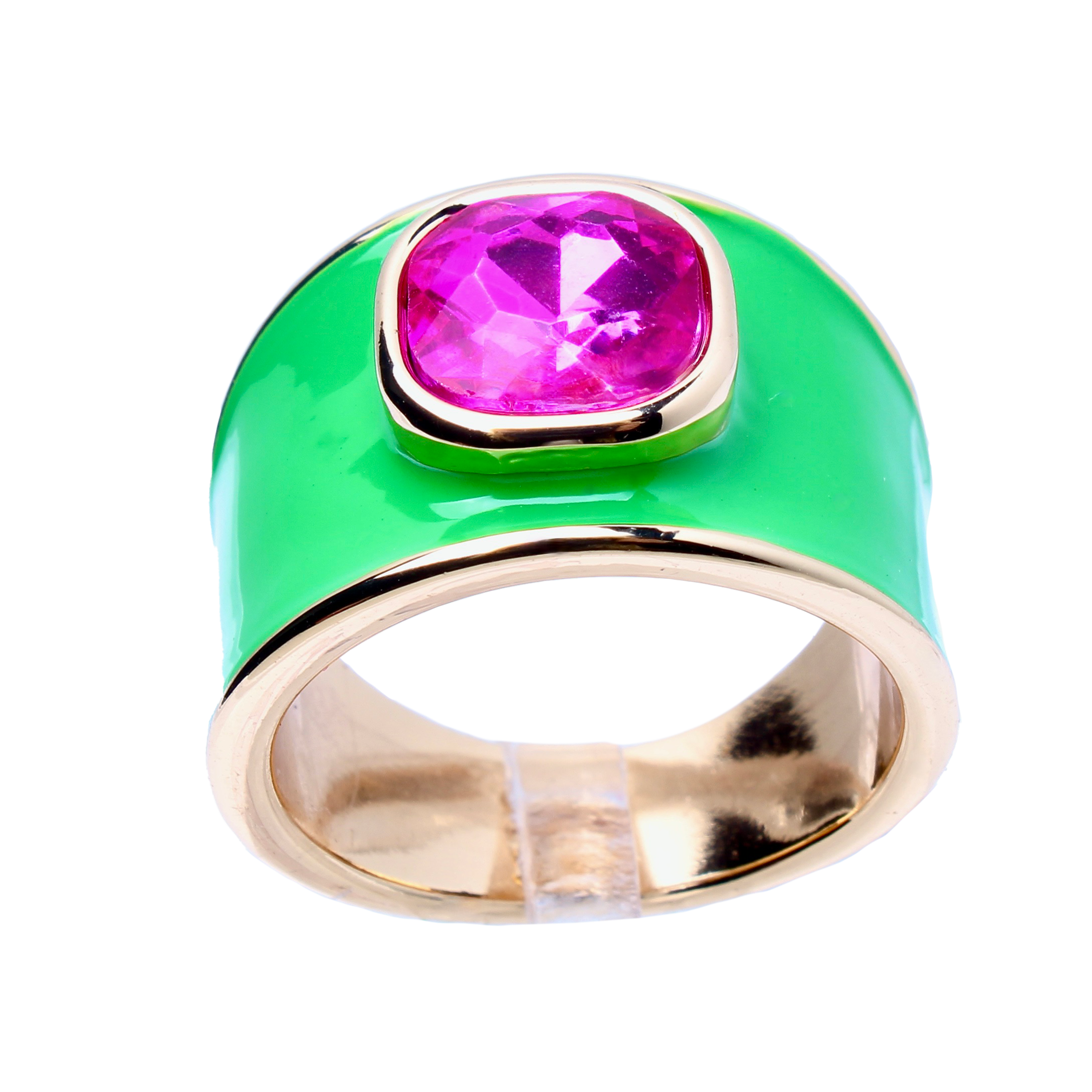 Colony Palms Green Enamel Band