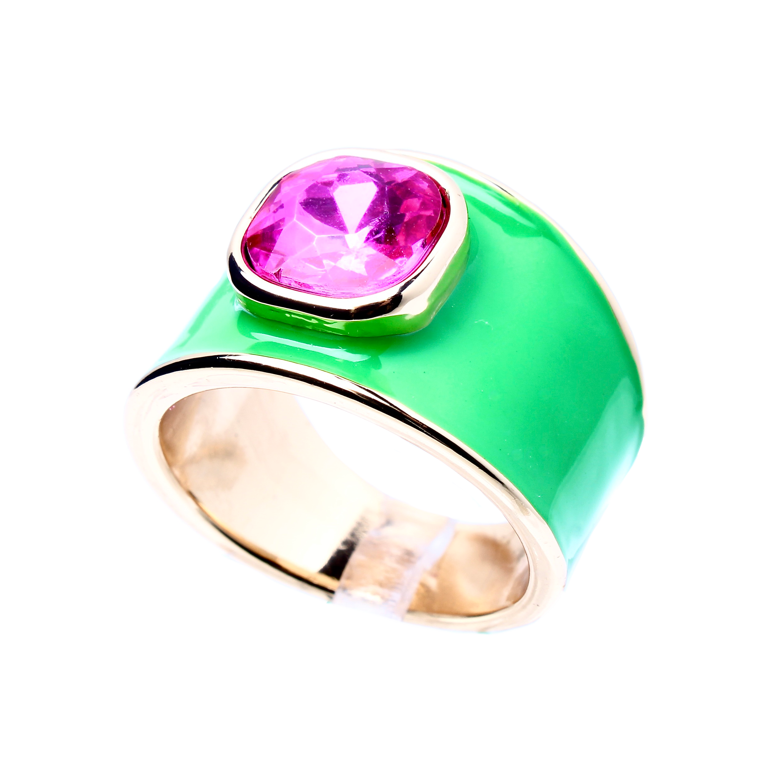 Colony Palms Green Enamel Band