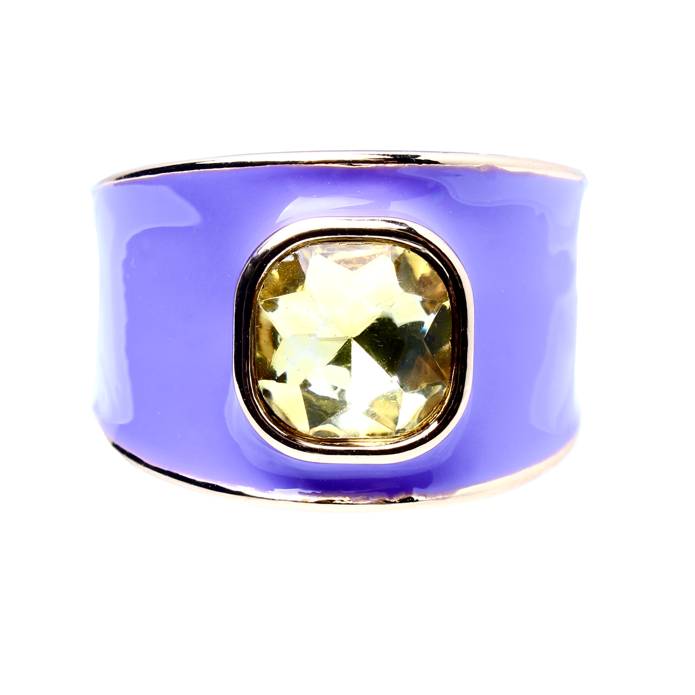 Colony Palms Purple Enamel Band