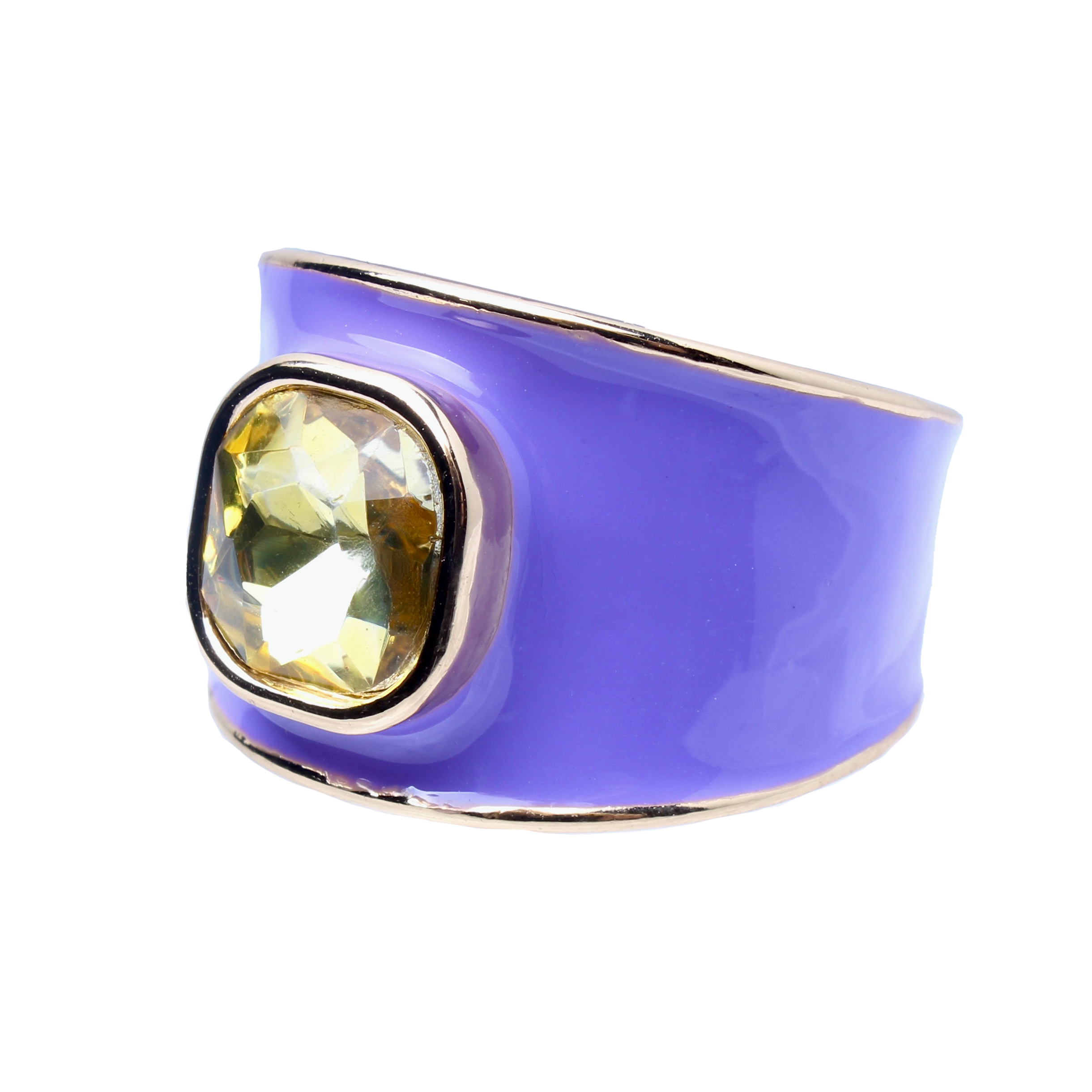Colony Palms Purple Enamel Band
