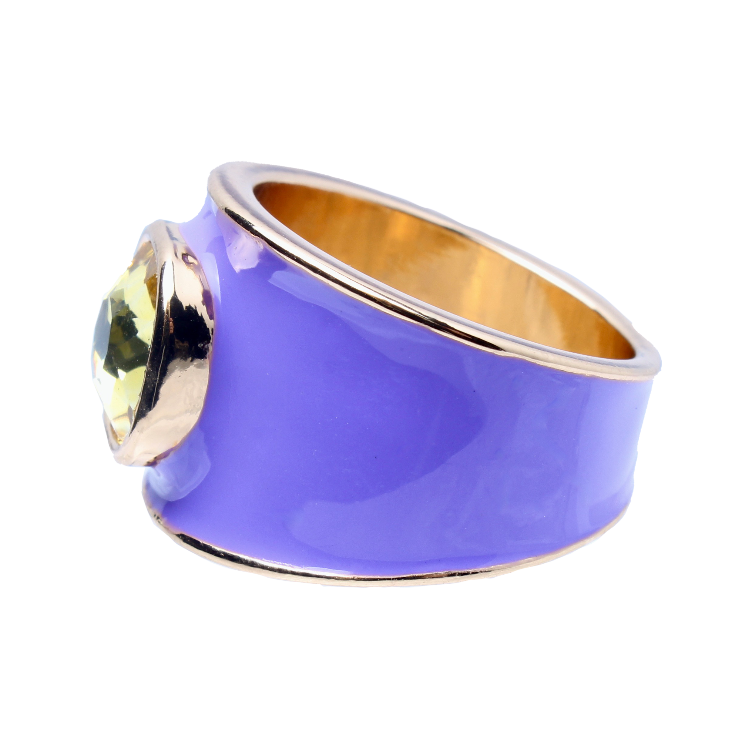 Colony Palms Purple Enamel Band