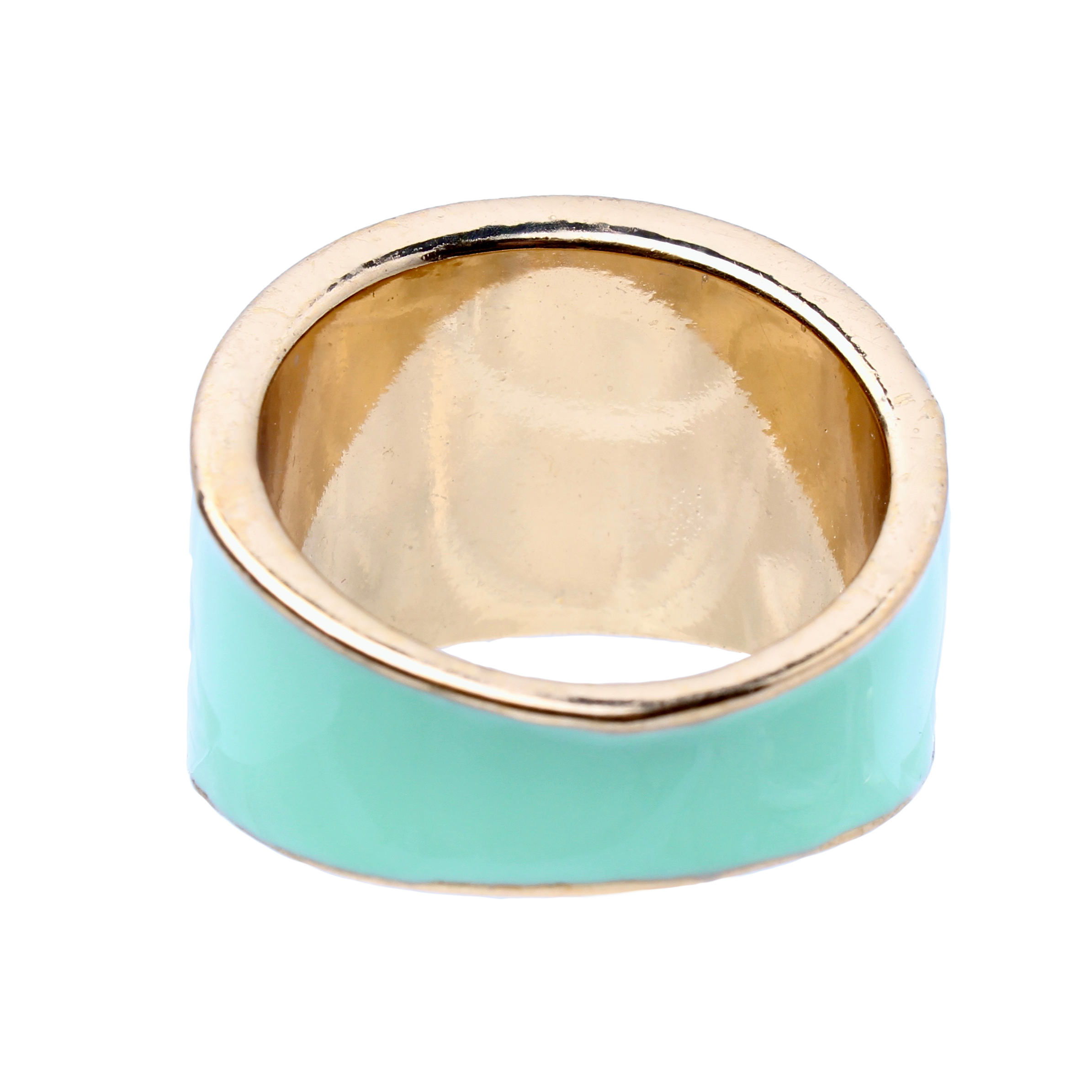 Colony Palms Aqua Enamel Band
