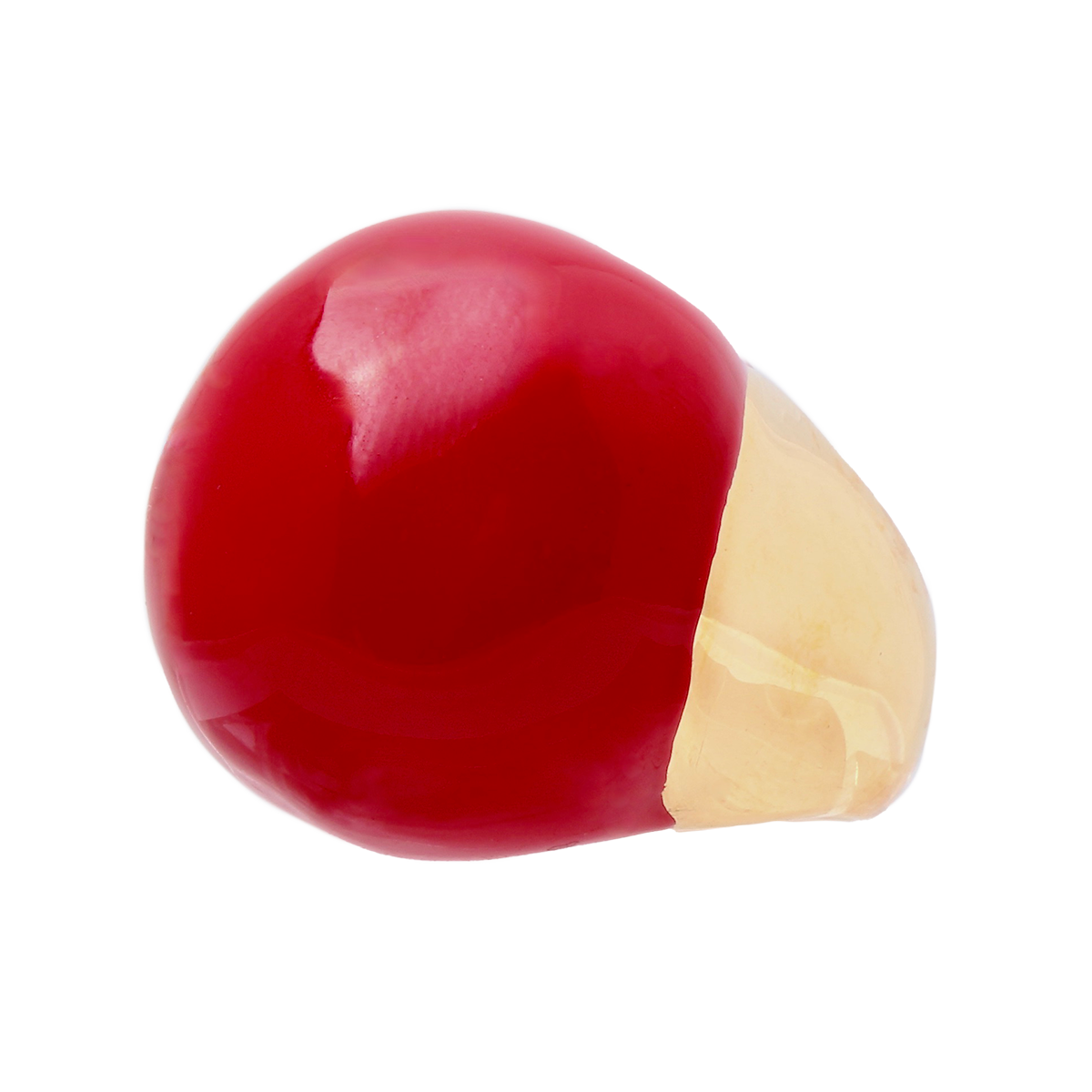 L’HORIZON, Rouge Soleil Dome Cocktail Ring