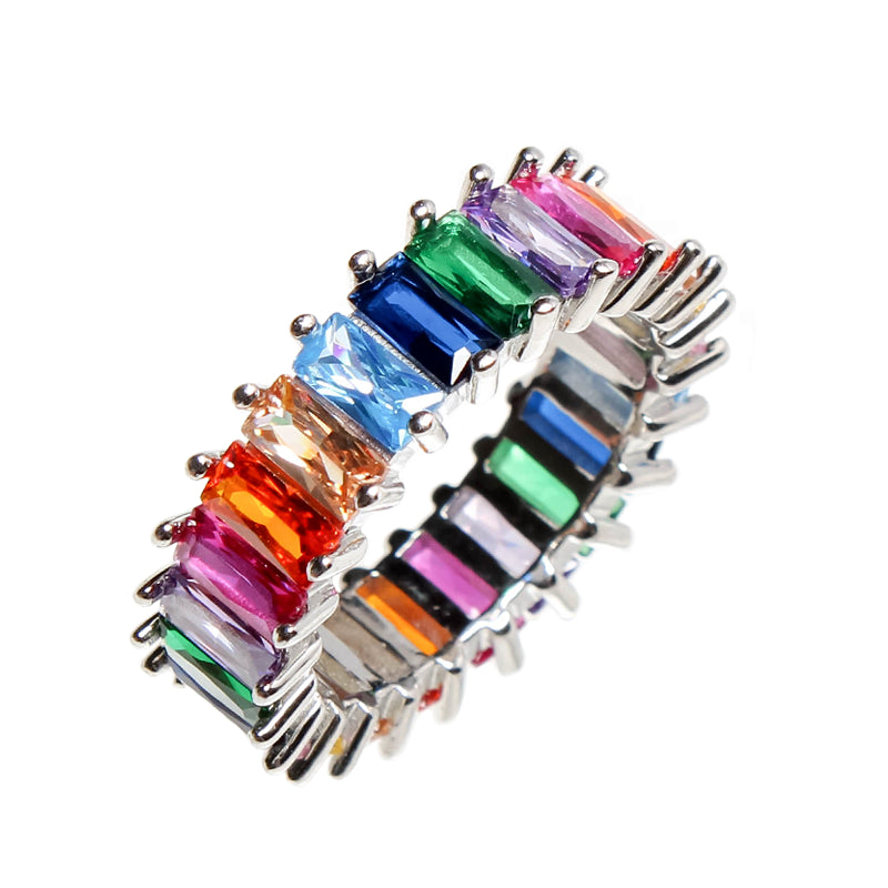 Dorian Grey, Iconic Multicolor Eternity Band