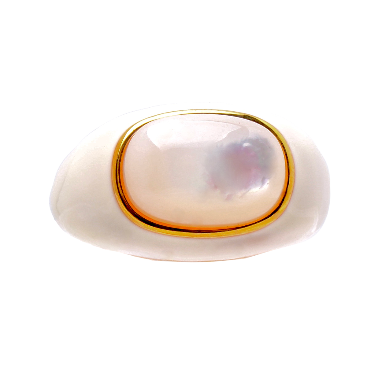 Ingleside Inn – Mini Creamy White Cabochon