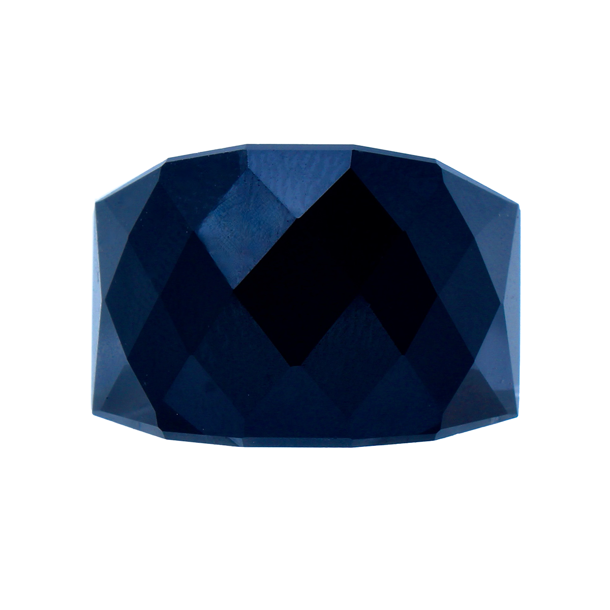 La Mirage, Oversized Onyx Black Sculptural Cocktail Ring