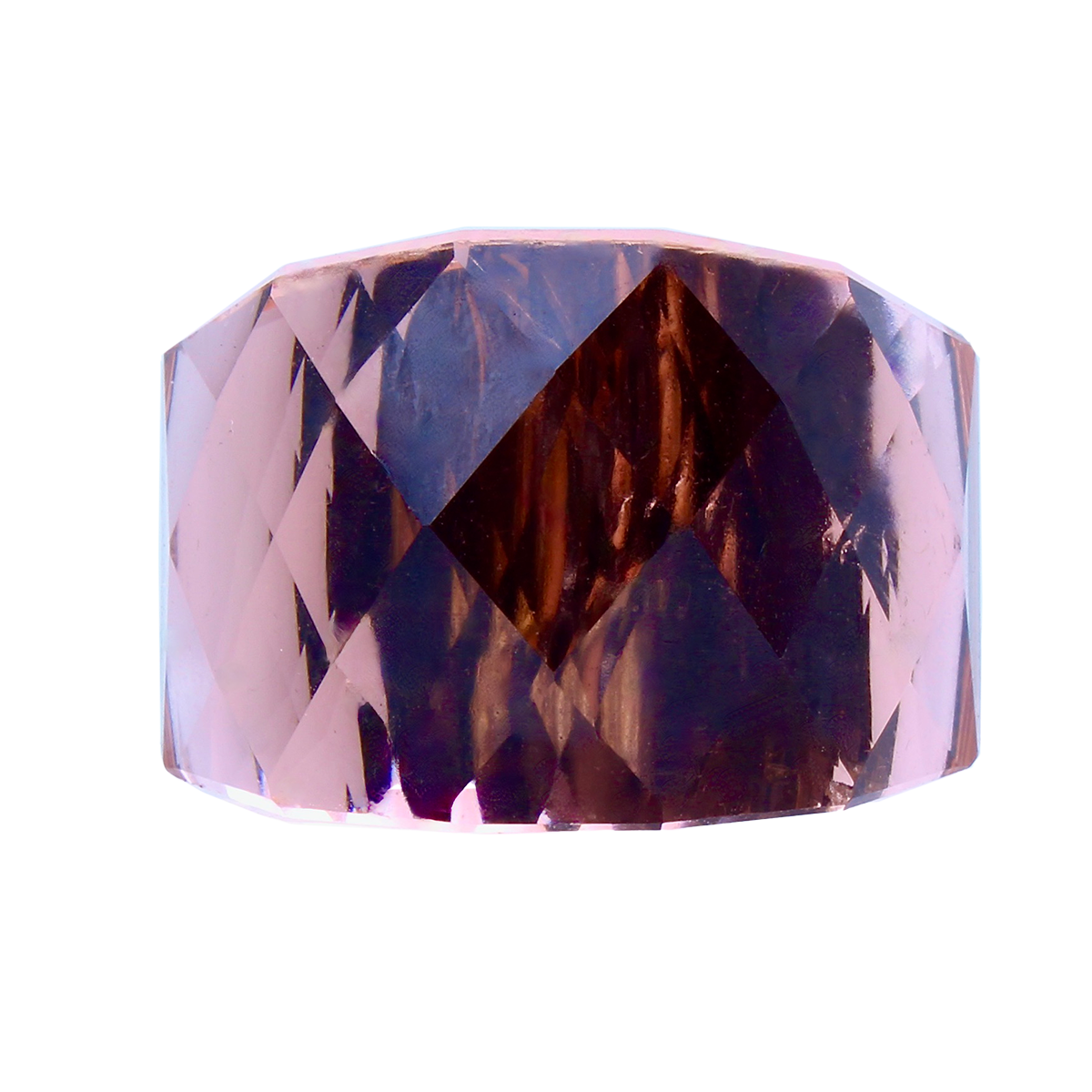 La Mirage, Oversized Le Rose Crystal Sculptural Cocktail Ring