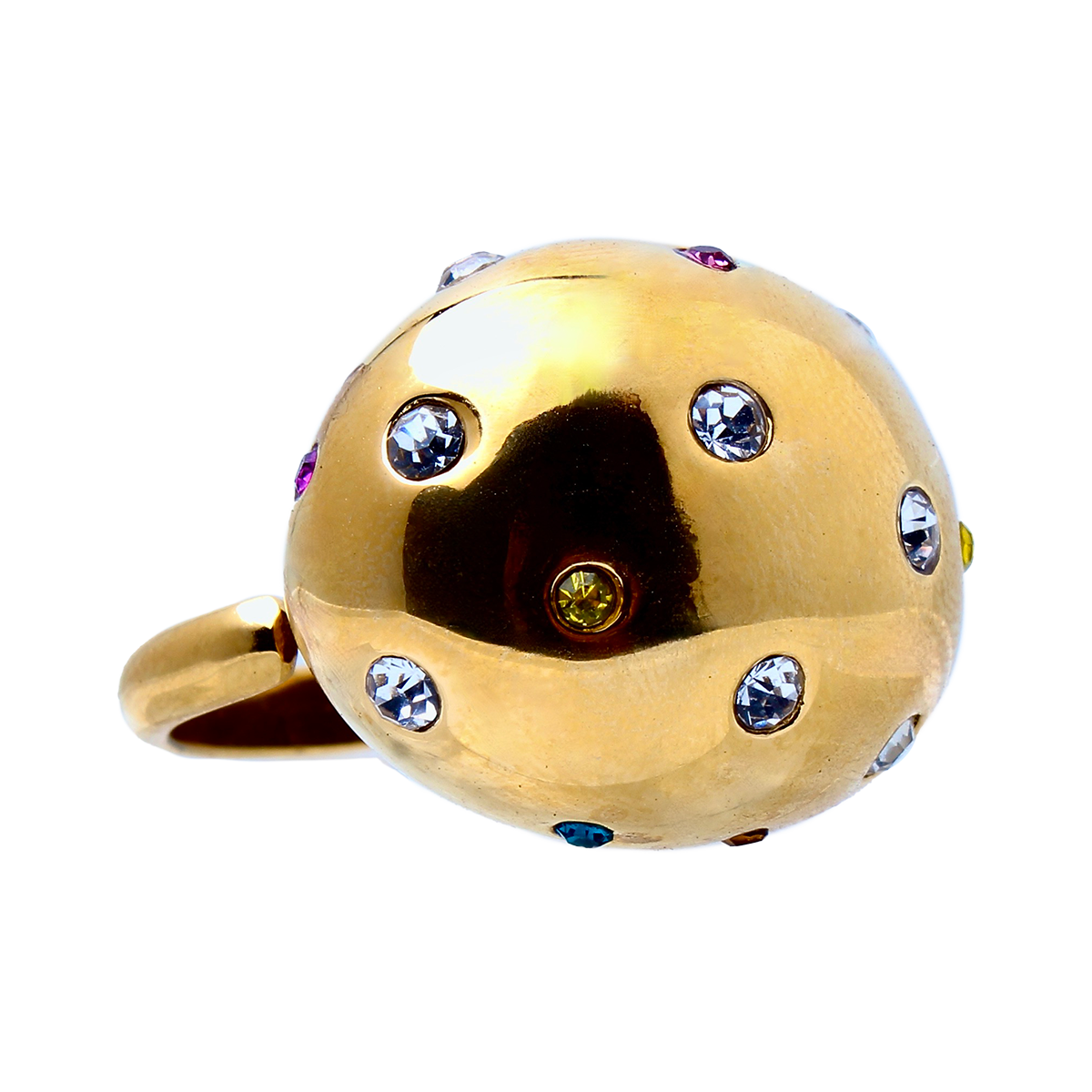 The Monkey Tree, Opulent Sculptural Gold Ring