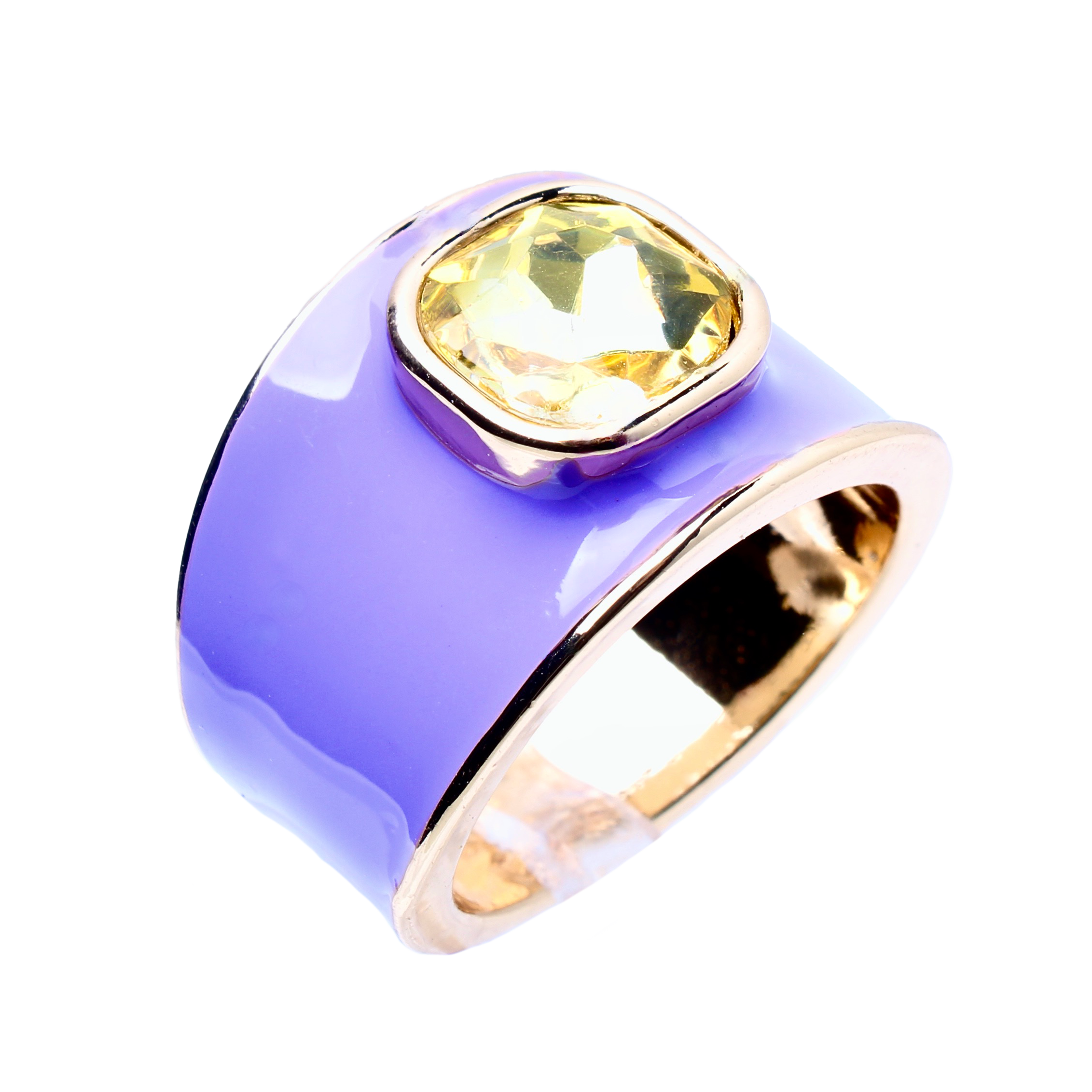 Colony Palms Purple Enamel Band