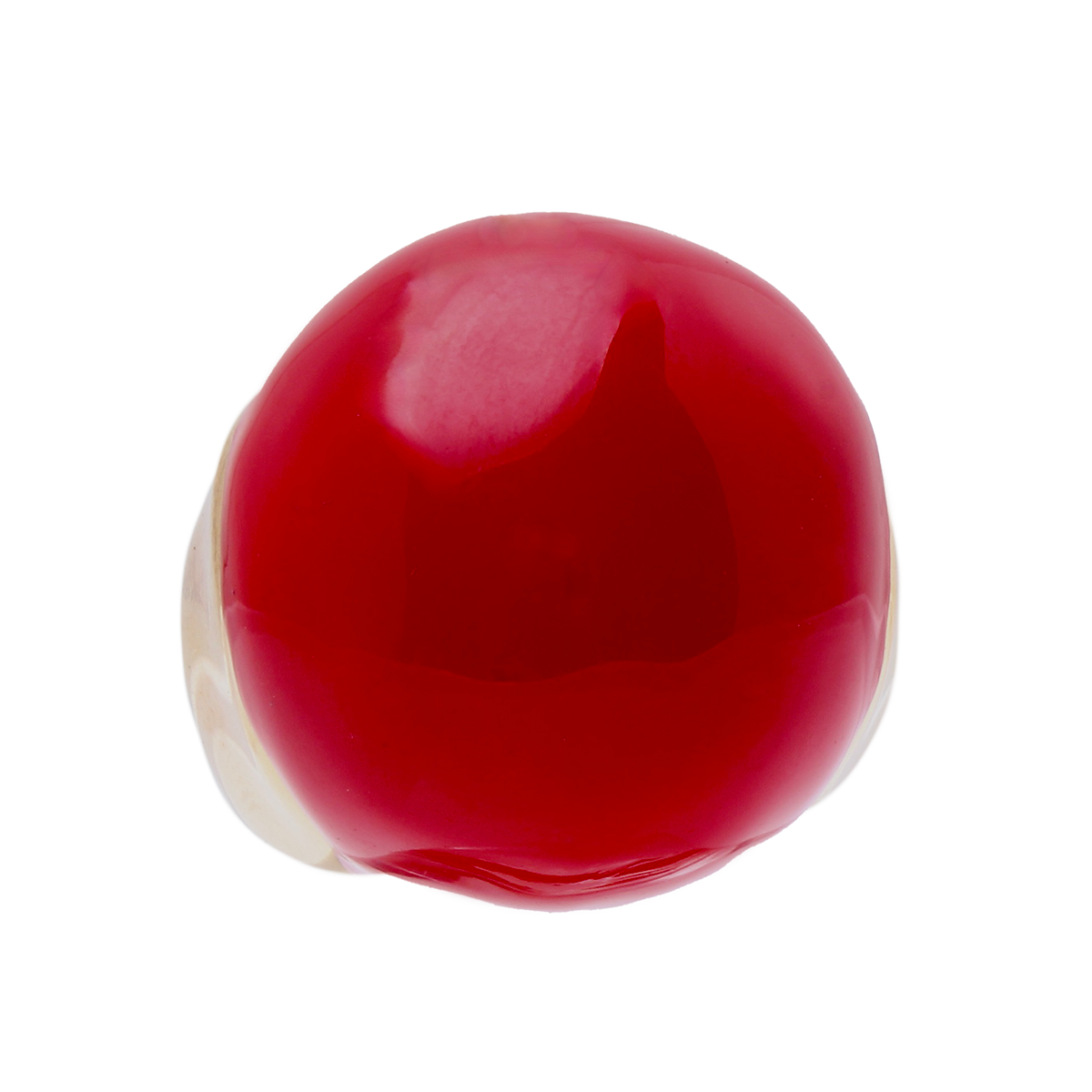L’HORIZON, Rouge Soleil Dome Cocktail Ring