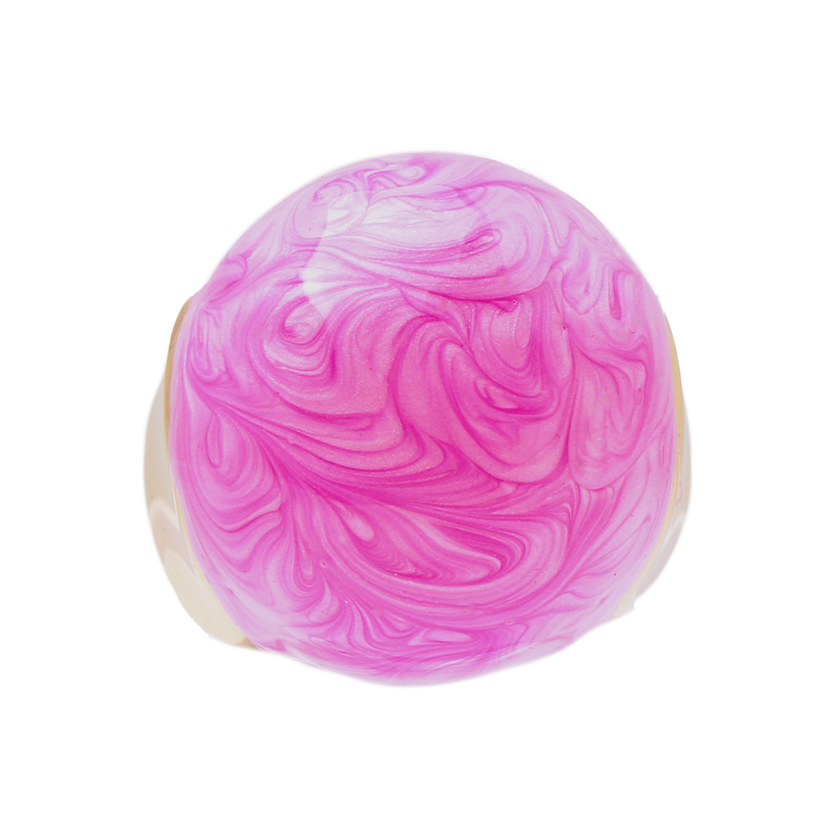 L’HORIZON,  Fuchsia Marbré Cocktail Ring